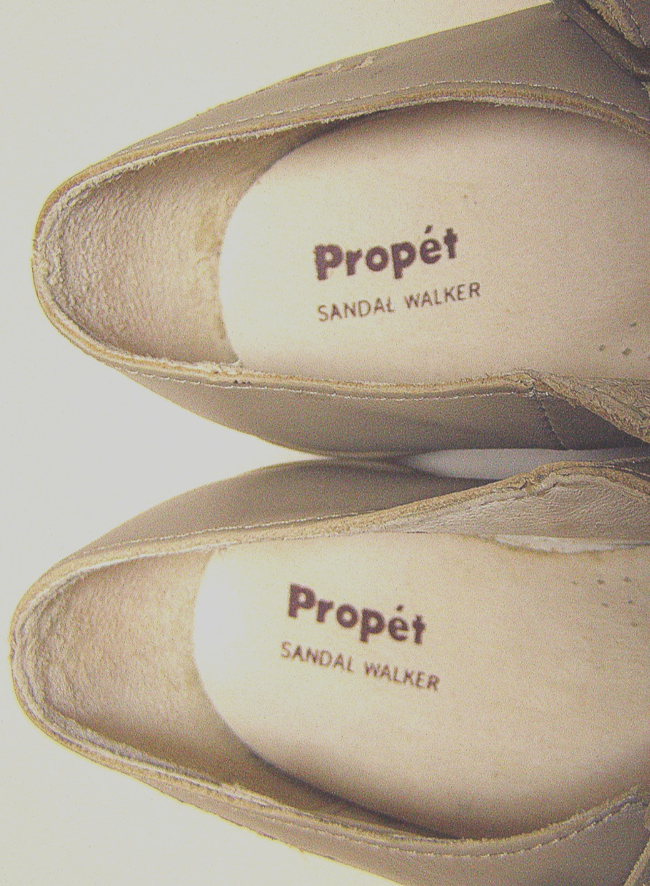 PROPET MARY JANE SANDAL WALKER 8 Leather Closed Toe/Heel Ortho Arch Comfort Shoe