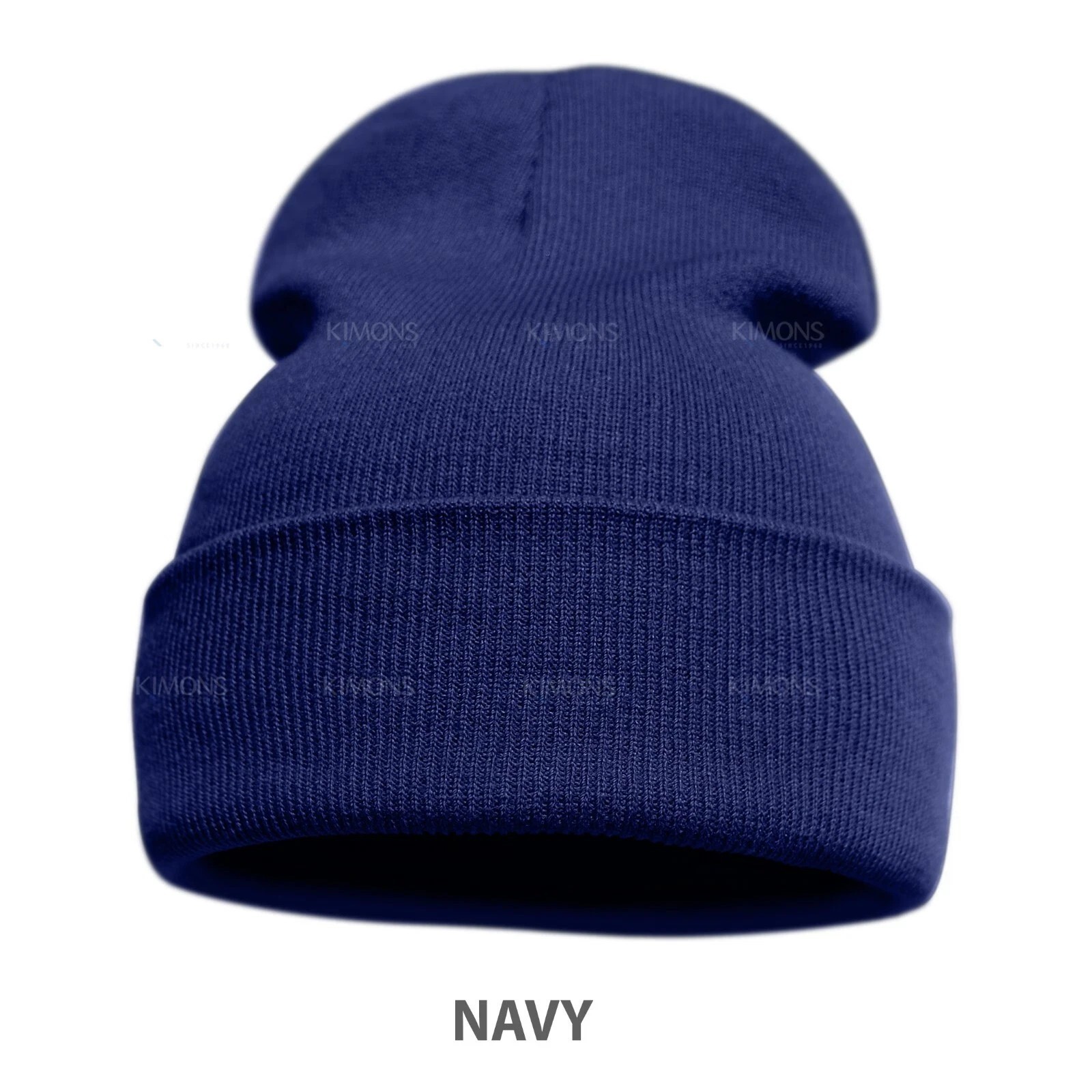 Classic Beanie Hat Cap Plain Knit Skull Cuffed Winter Warm Slouchy Men Women 2