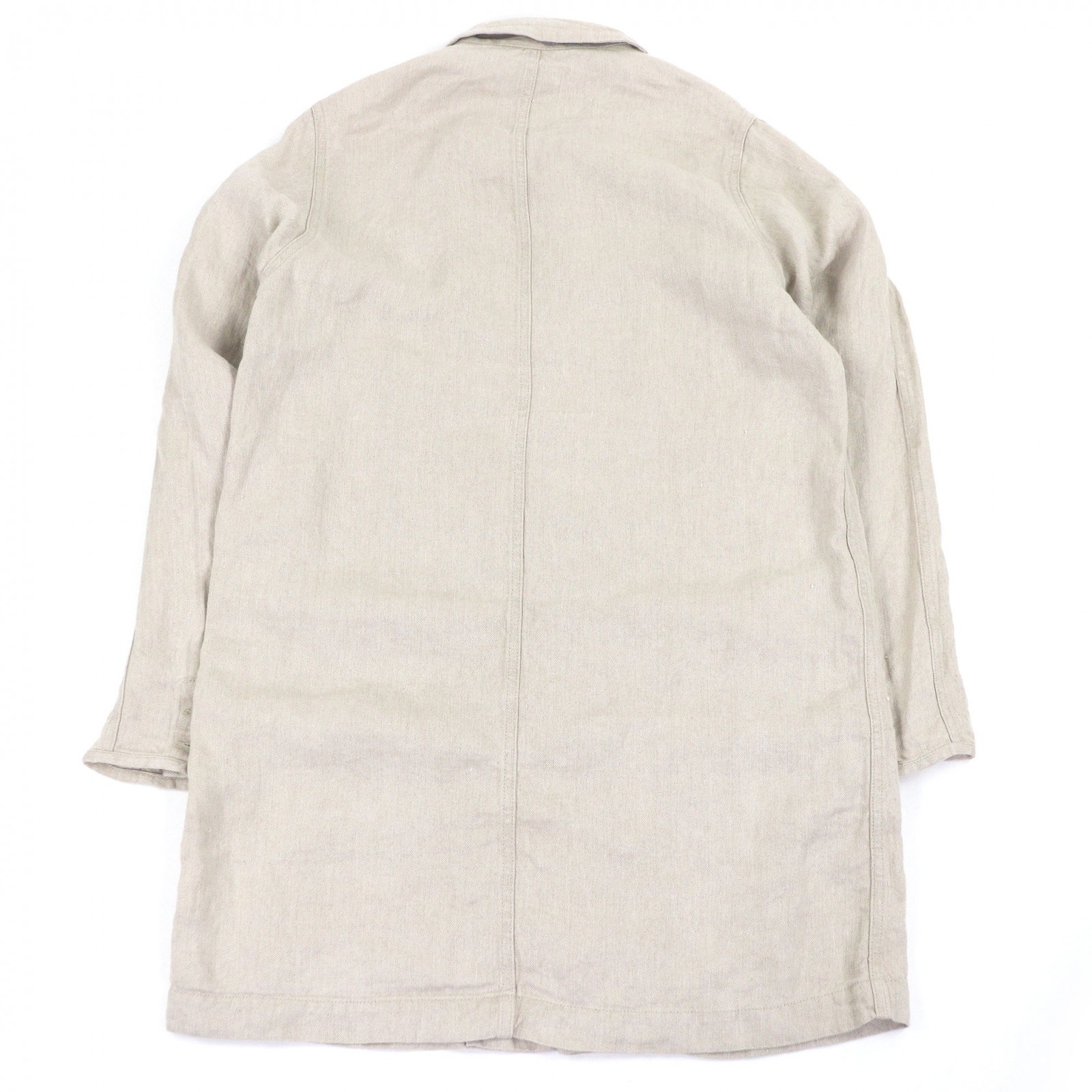 VISVIM Herringbone Linen Coat – DUTY FREE