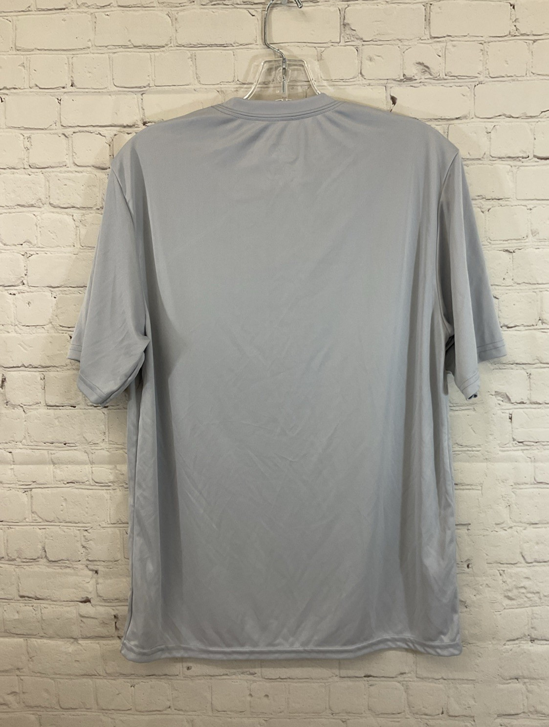 A4 38997 Women’s 100% Polyester Athletic Shirt Light Grey Small
