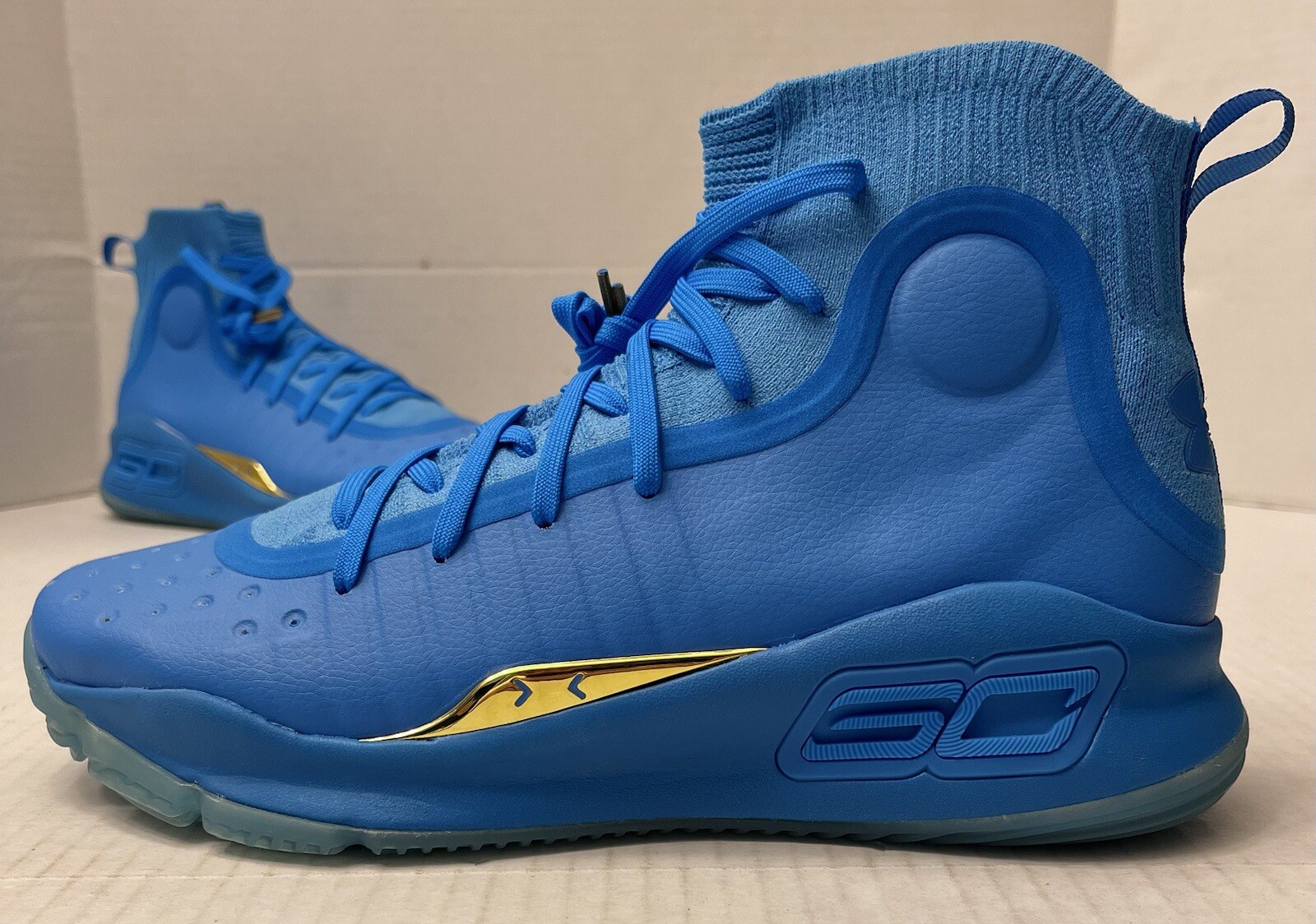 Under Armour Curry 4 Retro Flooded 1298306-404 Blue (Men’s 10) No Box