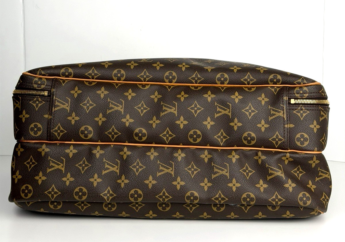 Louis Vuitton Alize 24 Heures Bag In Brown Monogram Coated Canvas Vintage 1998 S