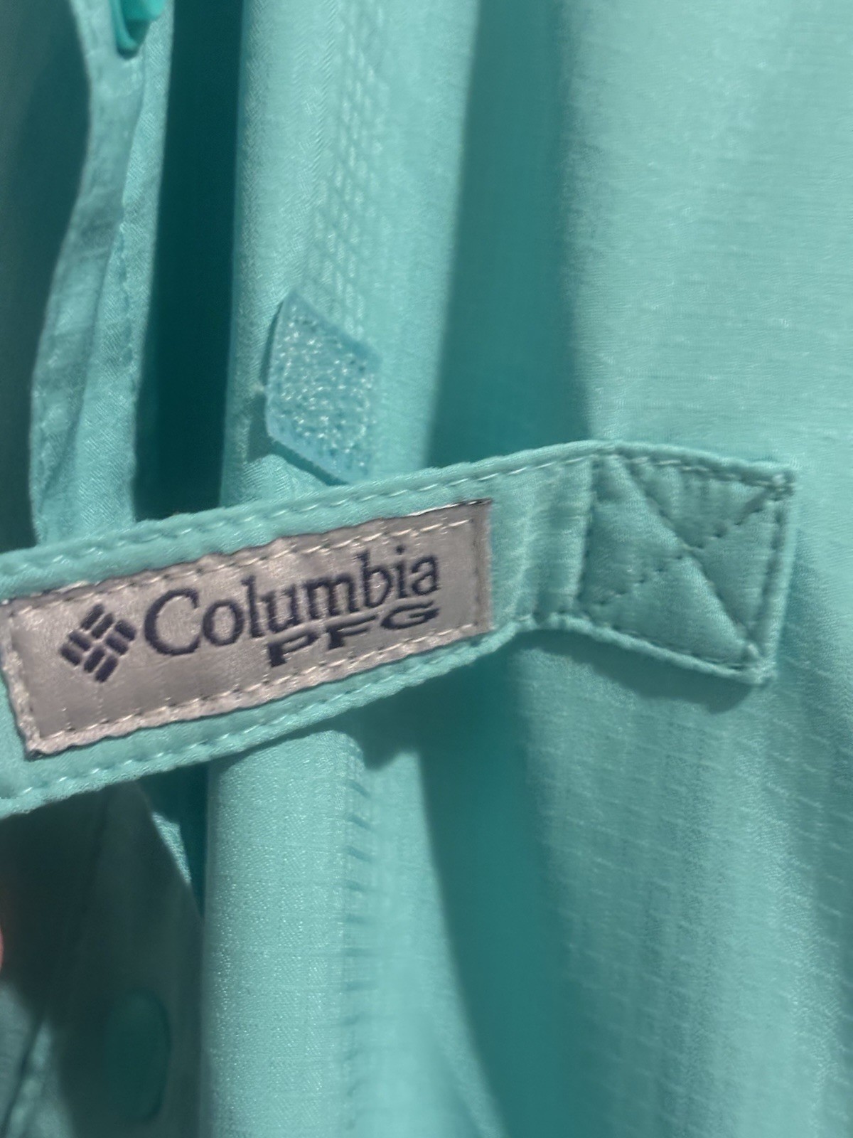 Columbia PFG Men’s Long Sleeve Button Up Vented Fishing Omni Shade Blue XLarge