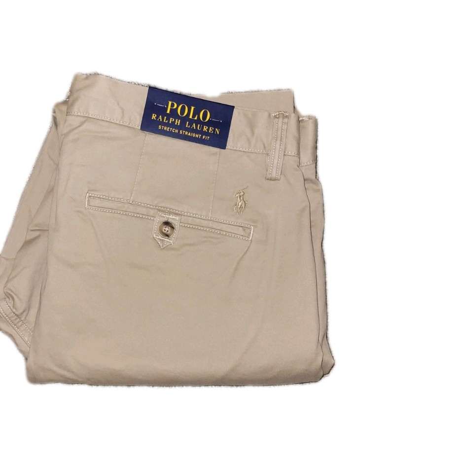 Polo Ralph Lauren Straight Fit Stretch Chino Pants in Classic Tan