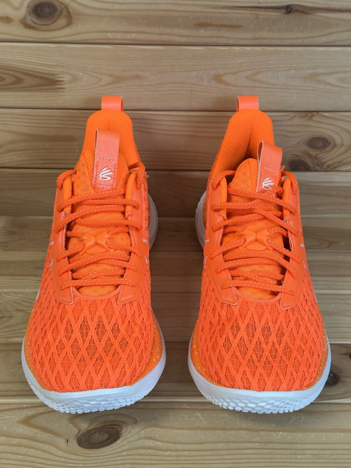 Size 12.5 – Under Armour Curry Flow 10 Team Orange Bang Bright 3026624-800