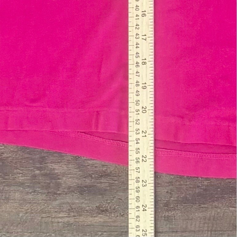 Bryn Walker Artsy Lagenlook Magenta Eco Bamboo Organic Cotton VNeck Poncho Top L