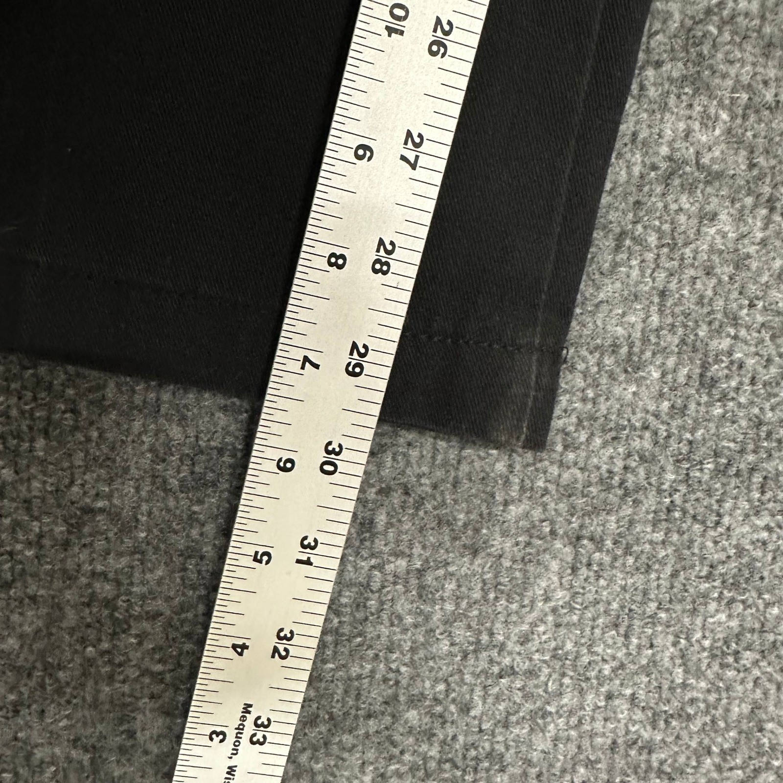 Dickies Pants Mens Size 36×30 Black Loose Fit Double Knee Workwear Twill 85283BK
