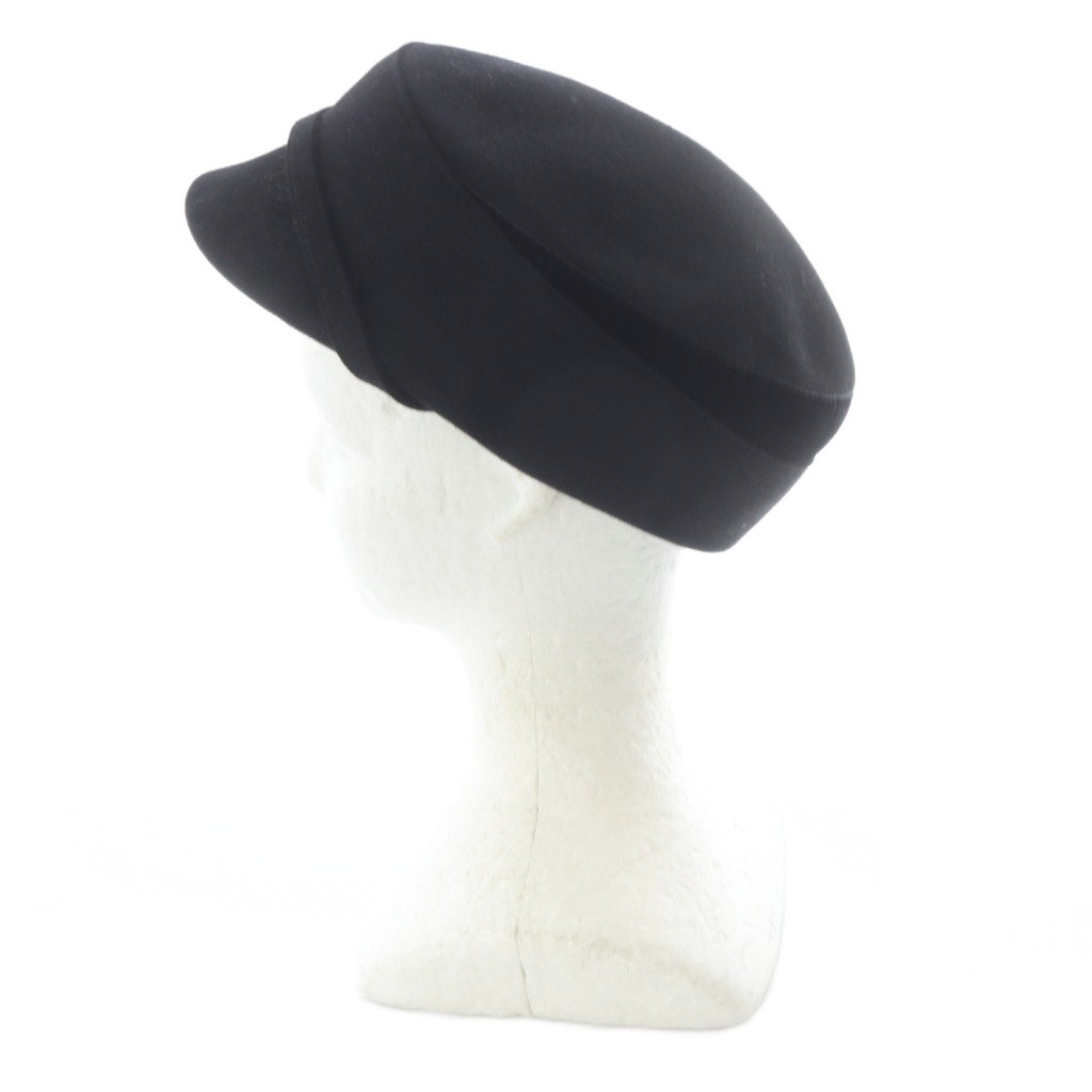 Masakazu Furusawa Rabbit Wool Hat Black Men’s 56cm (22in) AB Condition