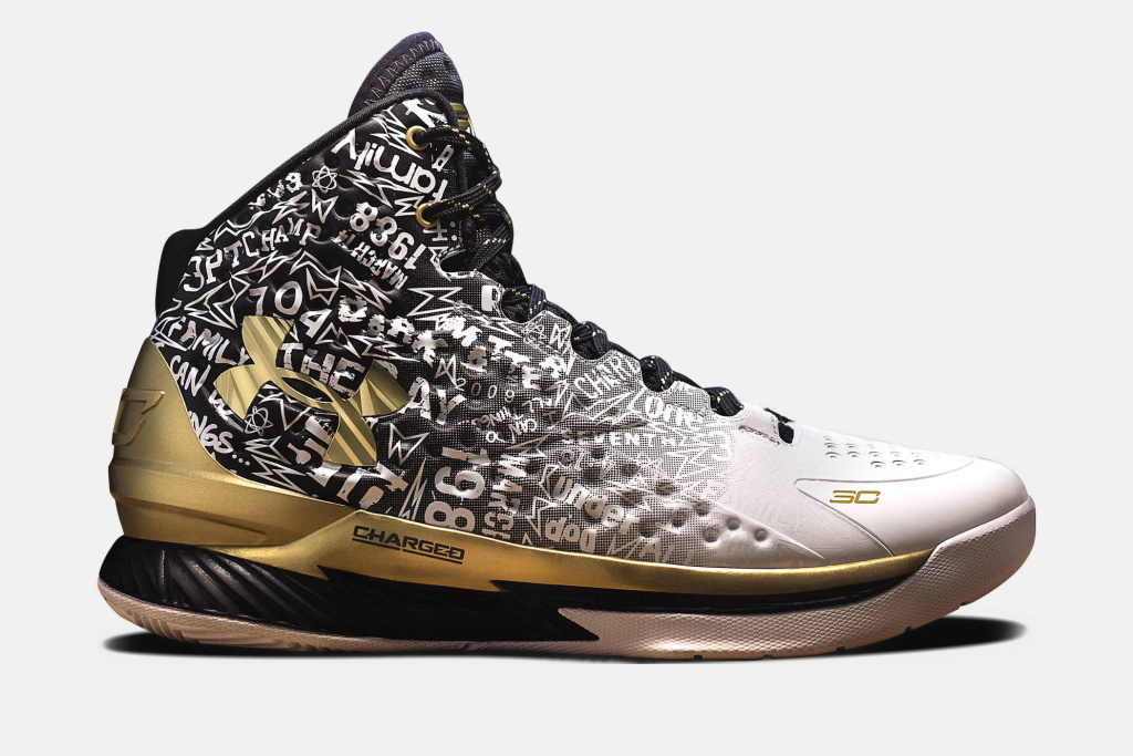Under Armour Curry 1 B2B MVP Size 9. Warriors Dub Nation Splash Steph