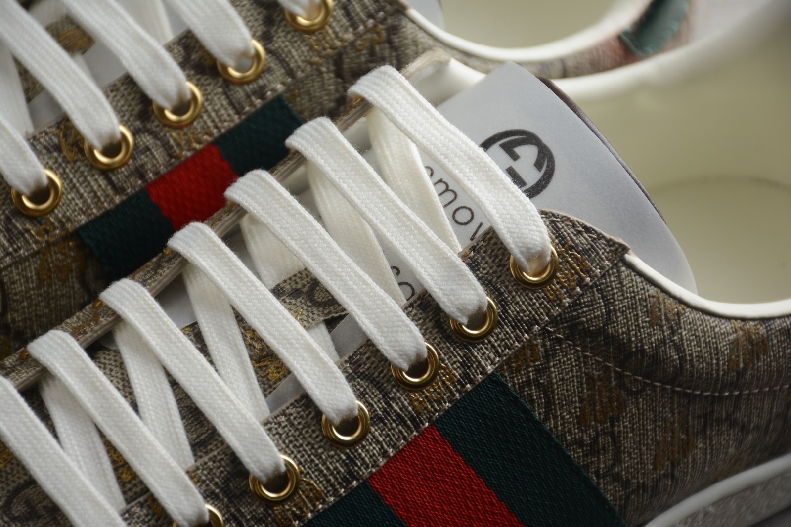 GUCCI ACE Canvas bee Men’s sneakers
