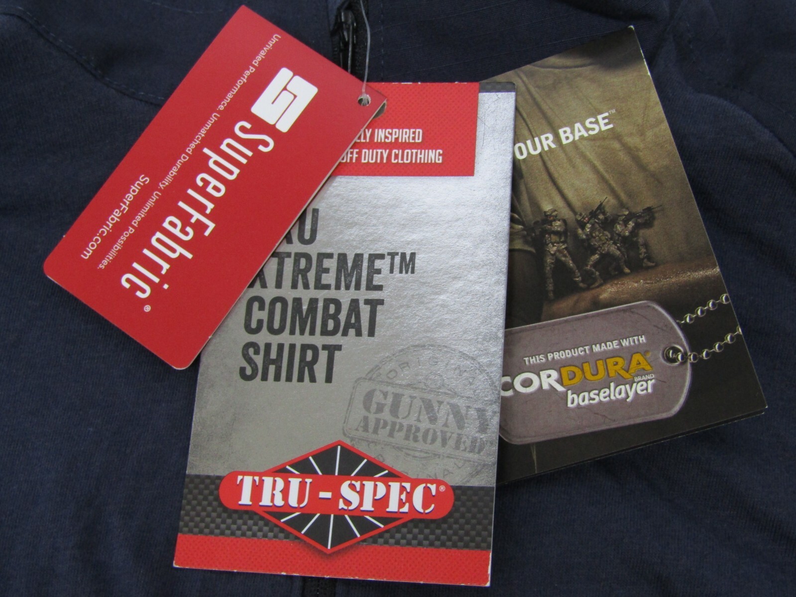 TRU-SPEC Xtreme Cordura Combat Shirt Navy Blue