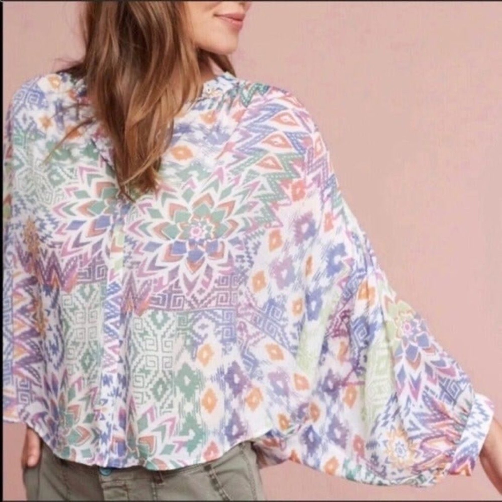 Maeve Anthropologie Bryanna Aztec Tribal