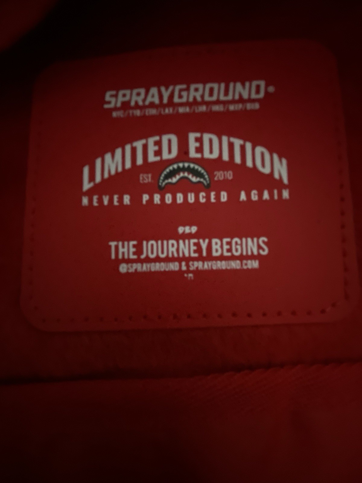 Sprayground Limited Edition