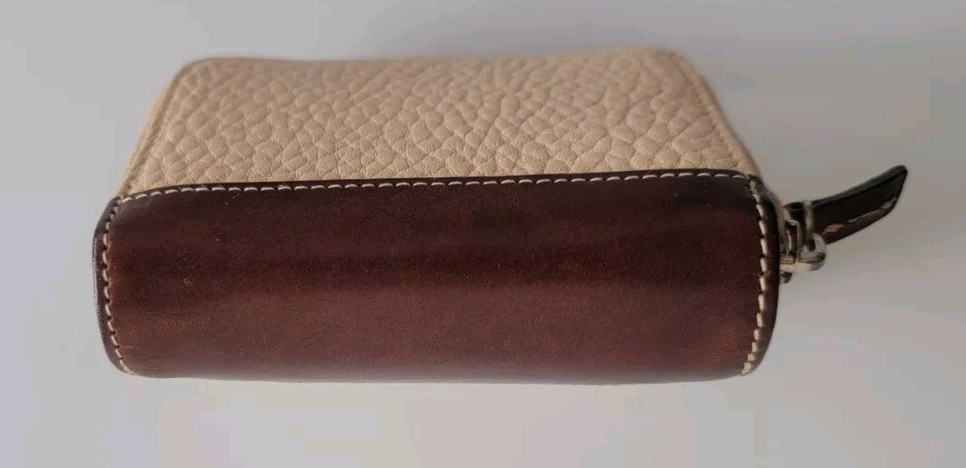 Dooney & Bourke All Weather Leather Hobo Shoulder Bag & Wallet [Pebbled/Cream]