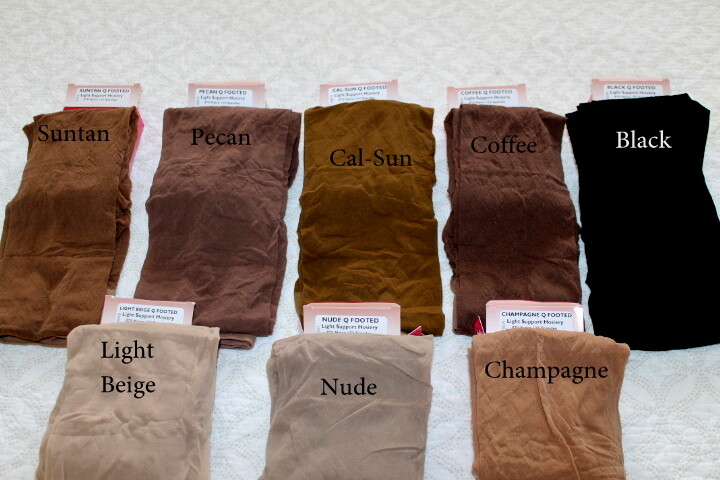 Peavey Pantyhose PIC Sz A B C D Q = XL Sheer Hooters Uniform Sheer Holiday Dress