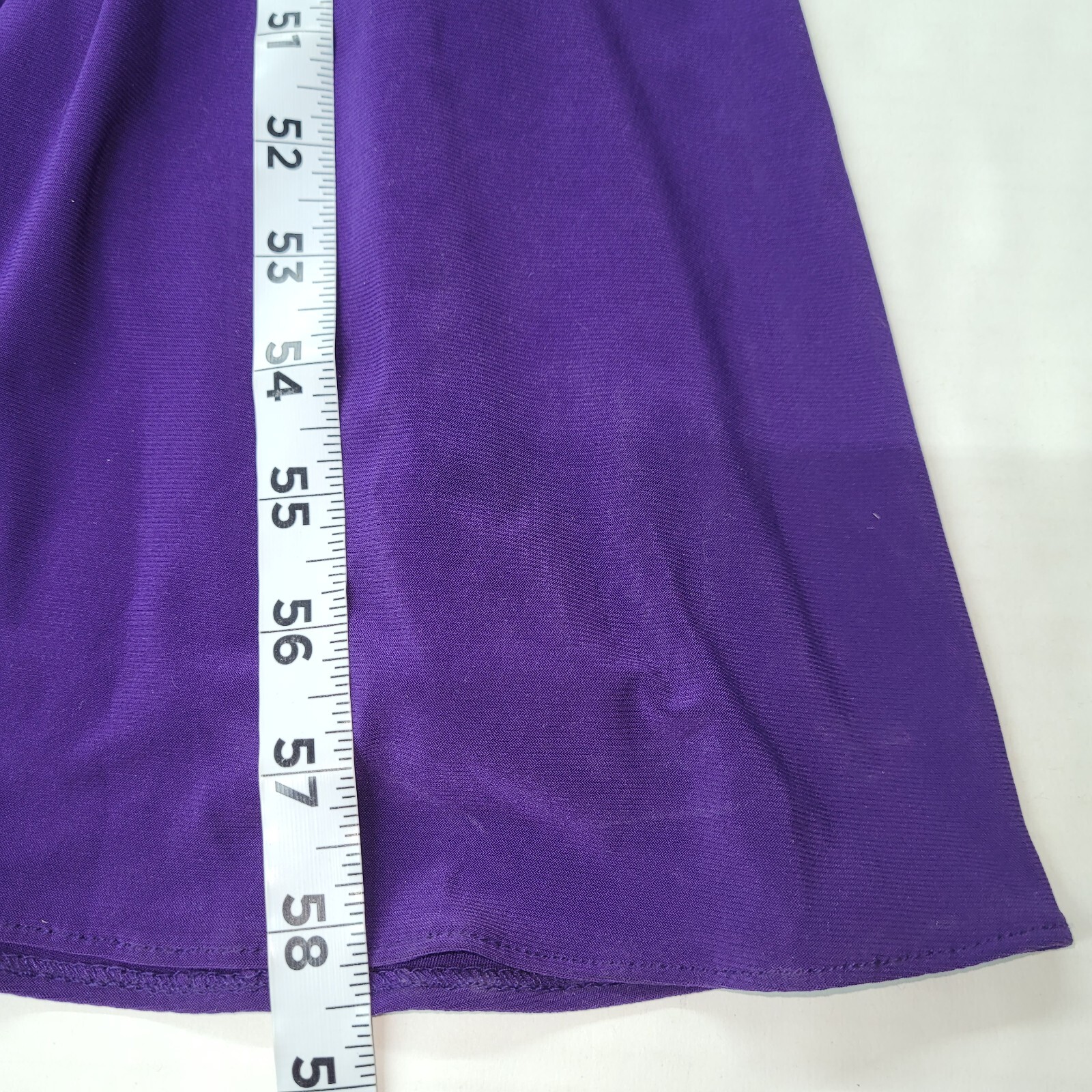 Betsy & Adam Dress Womens 8 Formal Purple Rhinestone Gown Lined Prom Wedding New