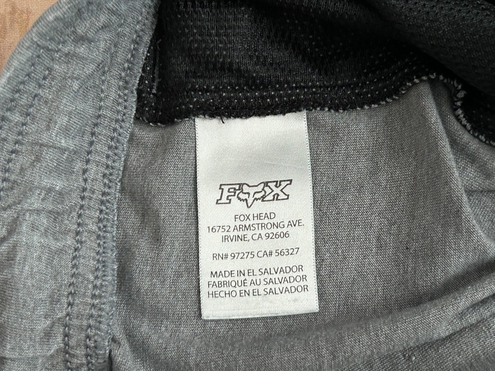Fox Racing Fox Tech Athletic Gray Lounge Shorts Men’s Size Large