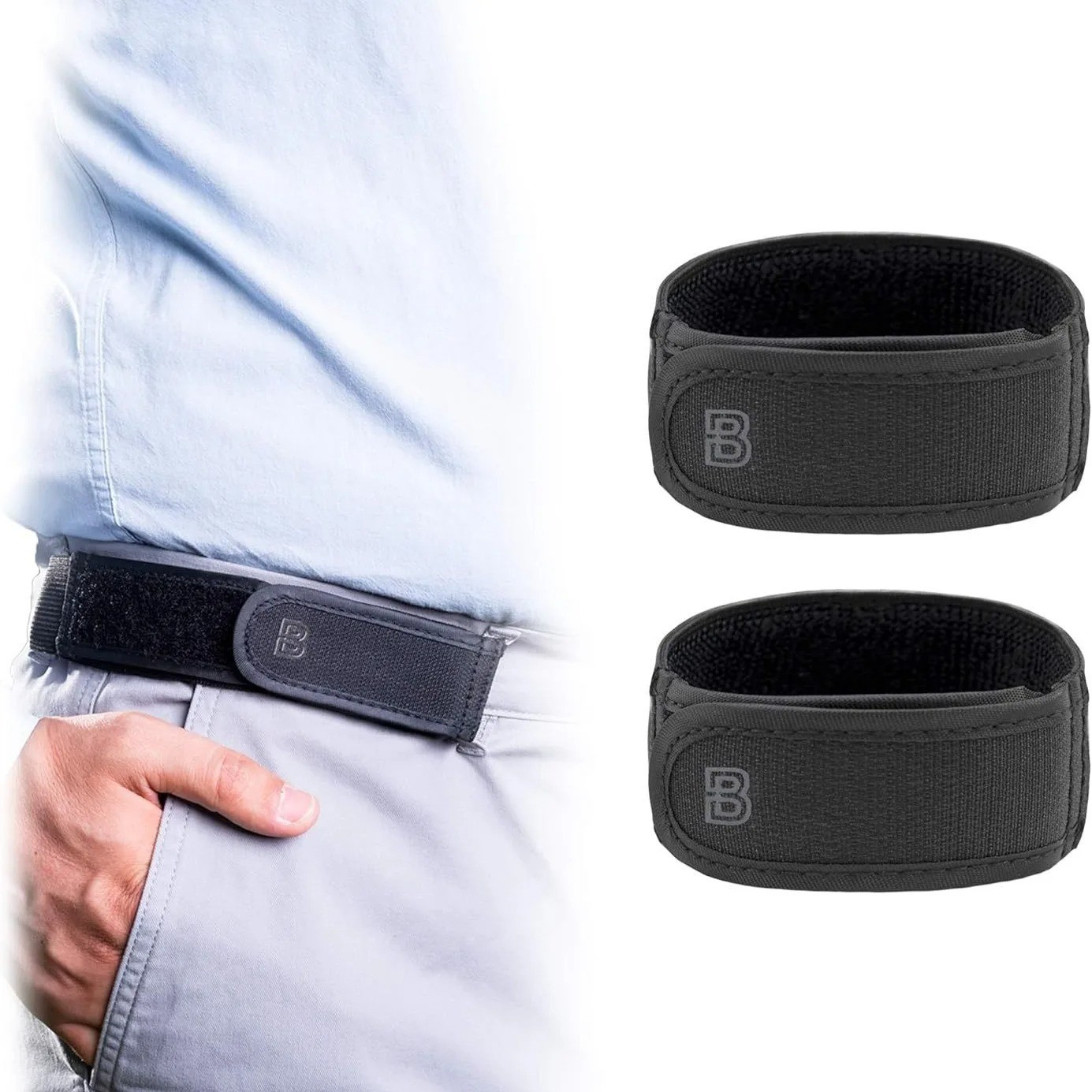 BeltBro Pro Pairs For Men – Next Gen BeltPro Buckle-Free Elastic Belt *OFFICIAL*