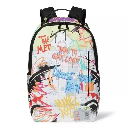 Sprayground The Met Map Choose Your Path Backpack ~ LIMITED EXCLUSIVE NEW YORK