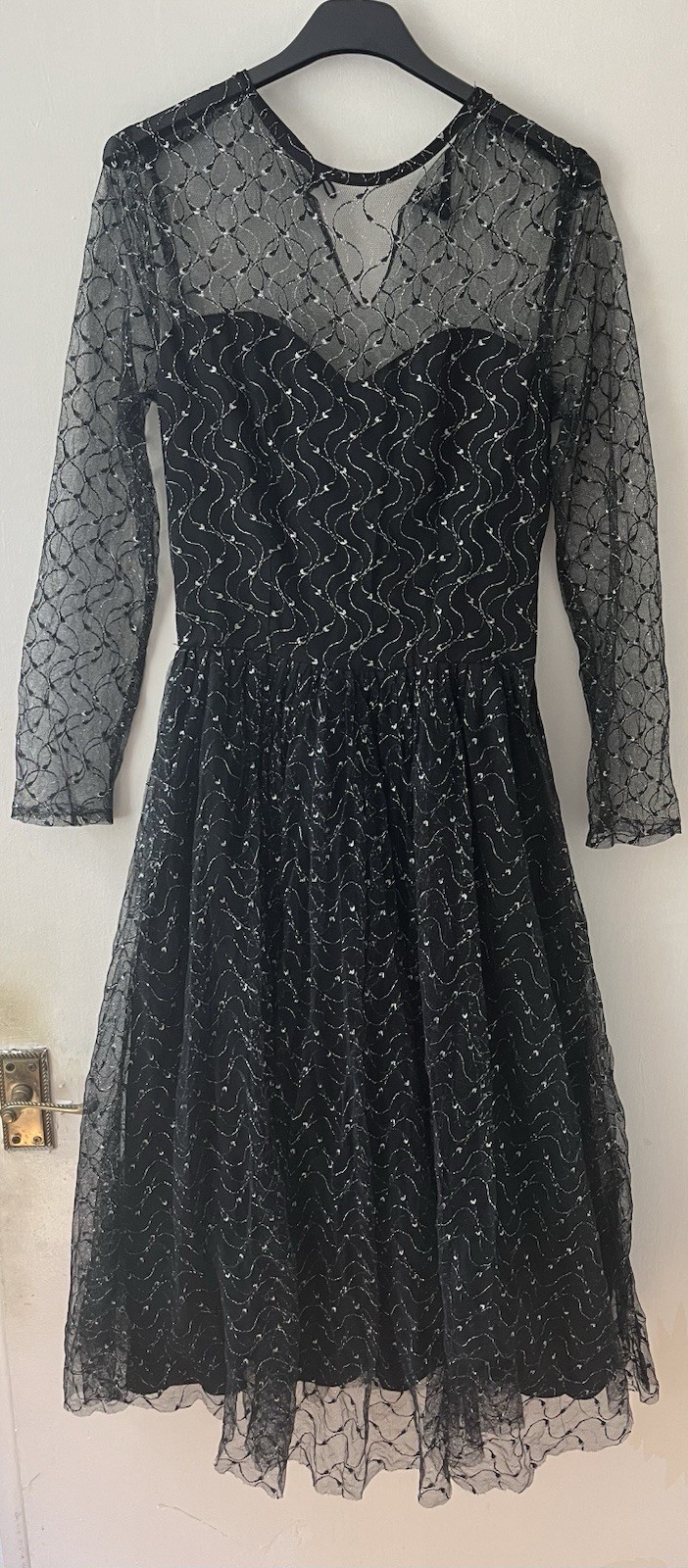 Stunning Cocktail Dress Party Prom Black Size 10