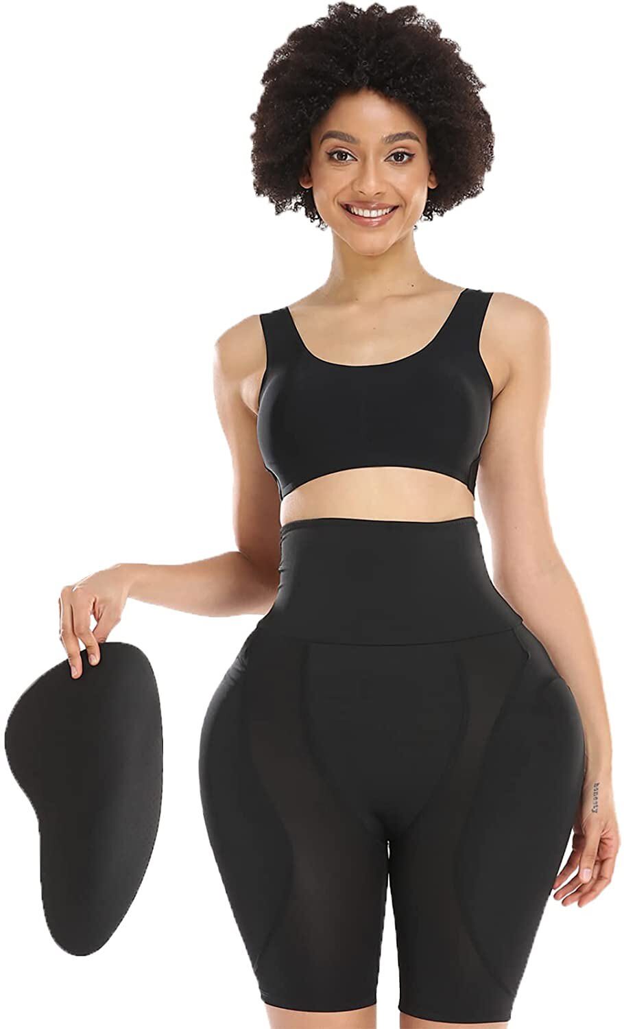 Women Fake Hip Pads Panties Hip Enhancer High Waist Shaper Butt Lifter Underwear