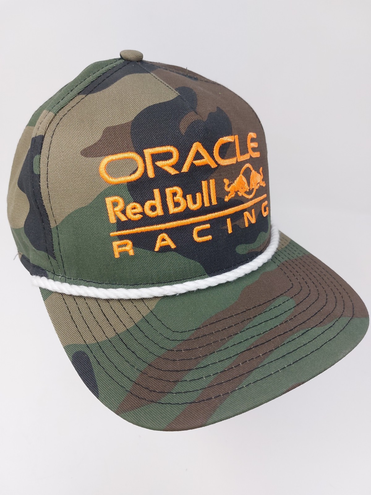Oracle Red Bull Racing X New Era Golfer Roped Camo Snapback Hat Adjustable Cap