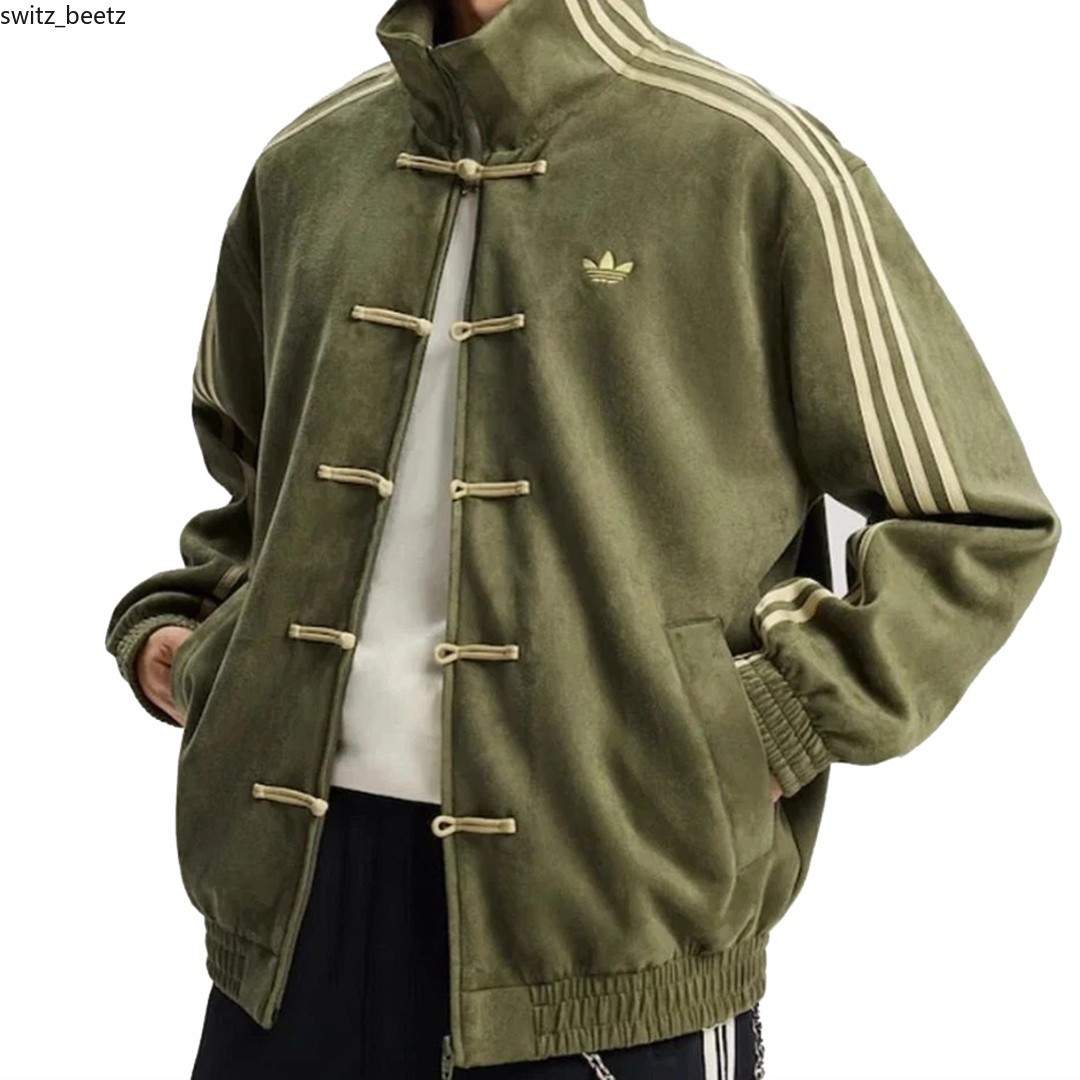 Adidas Originals Ctt Snake Year Limite Chinese Stand Collar Casual Jacket Hot