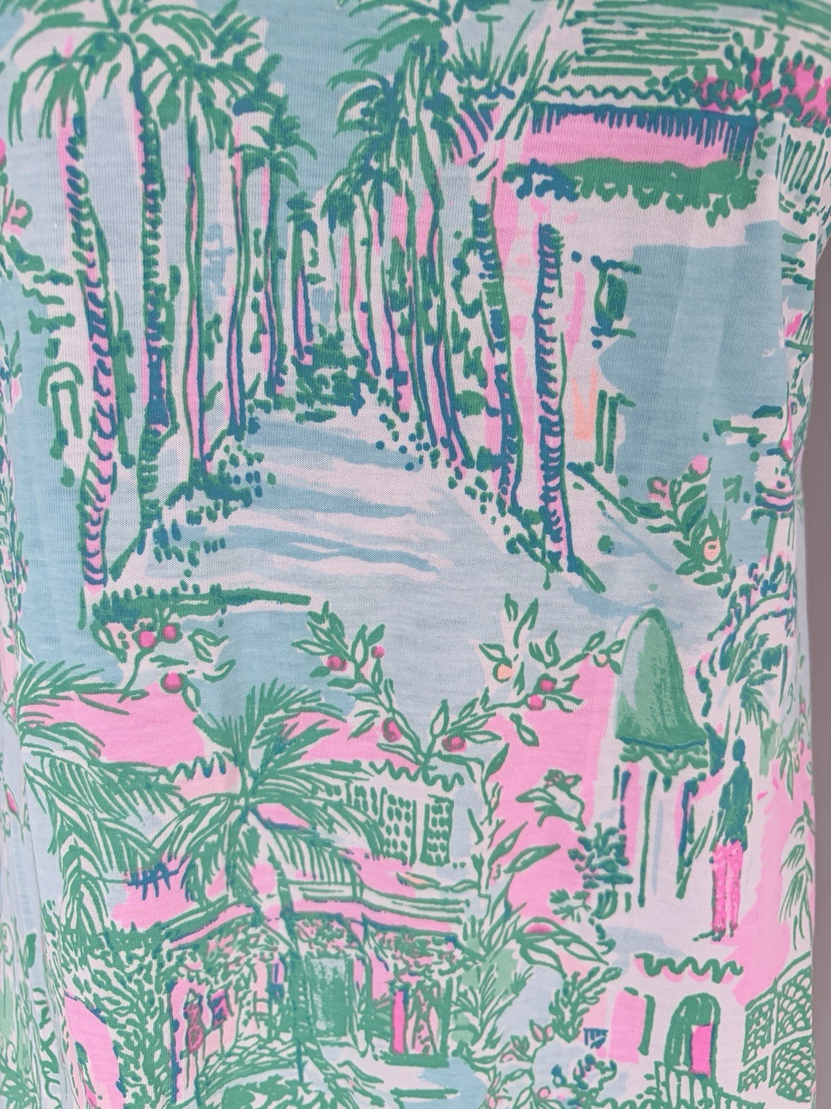NWT Lilly Pulitzer Kristin Lilly Loves Palm Beach Dress Size Medium – AWESOME