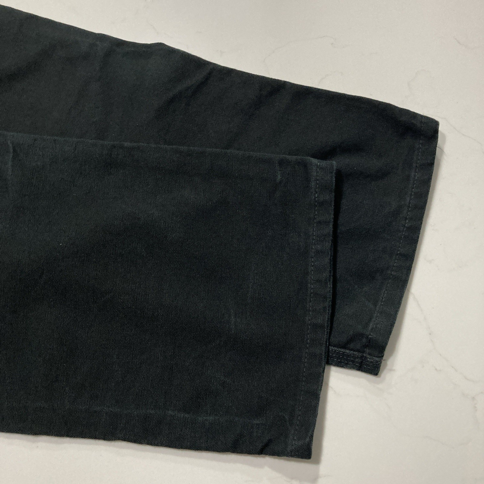 Carhartt B01 BLK Double Knee Work Pants Mens 33×34 Dungaree Fit