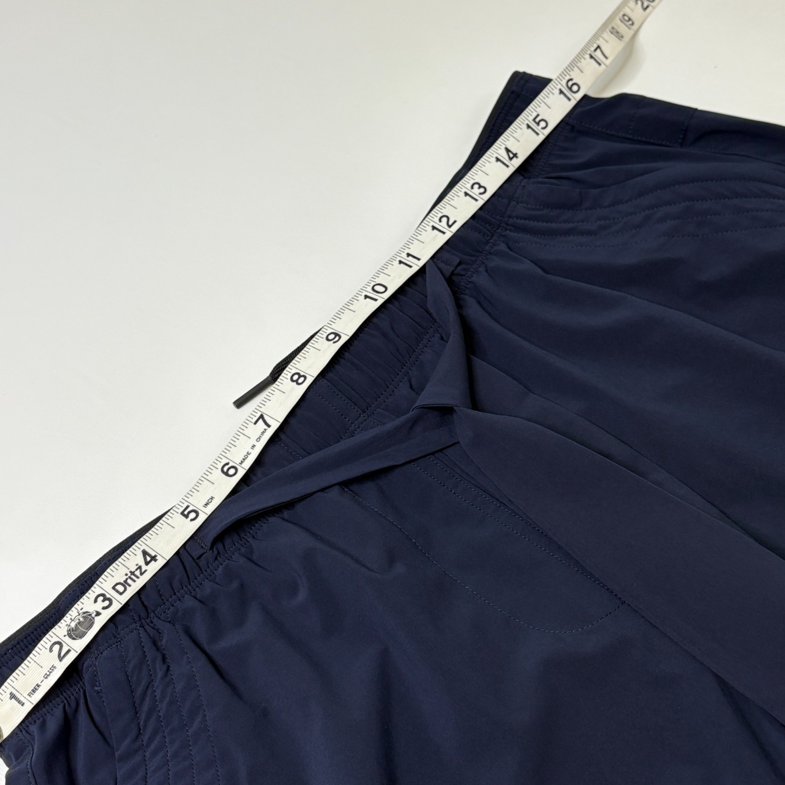 Paskho Serene Ultra Comfortable Jogger Pants Size L Tie Waist Baggy Fit Blue