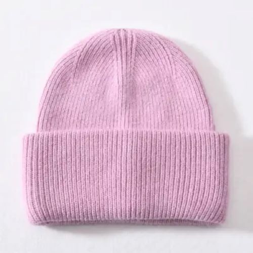 Premium Cashmere Wool Soft Beanie Hats Winter Spring Autumn Essentials
