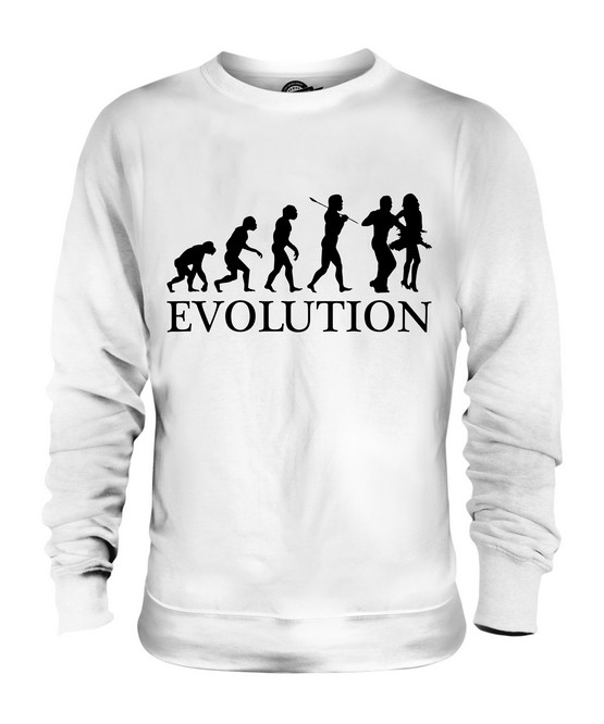 SALSA DANCING EVOLUTION OF MAN UNISEX SWEATER MENS WOMENS LADIES GIFT CLOTHING