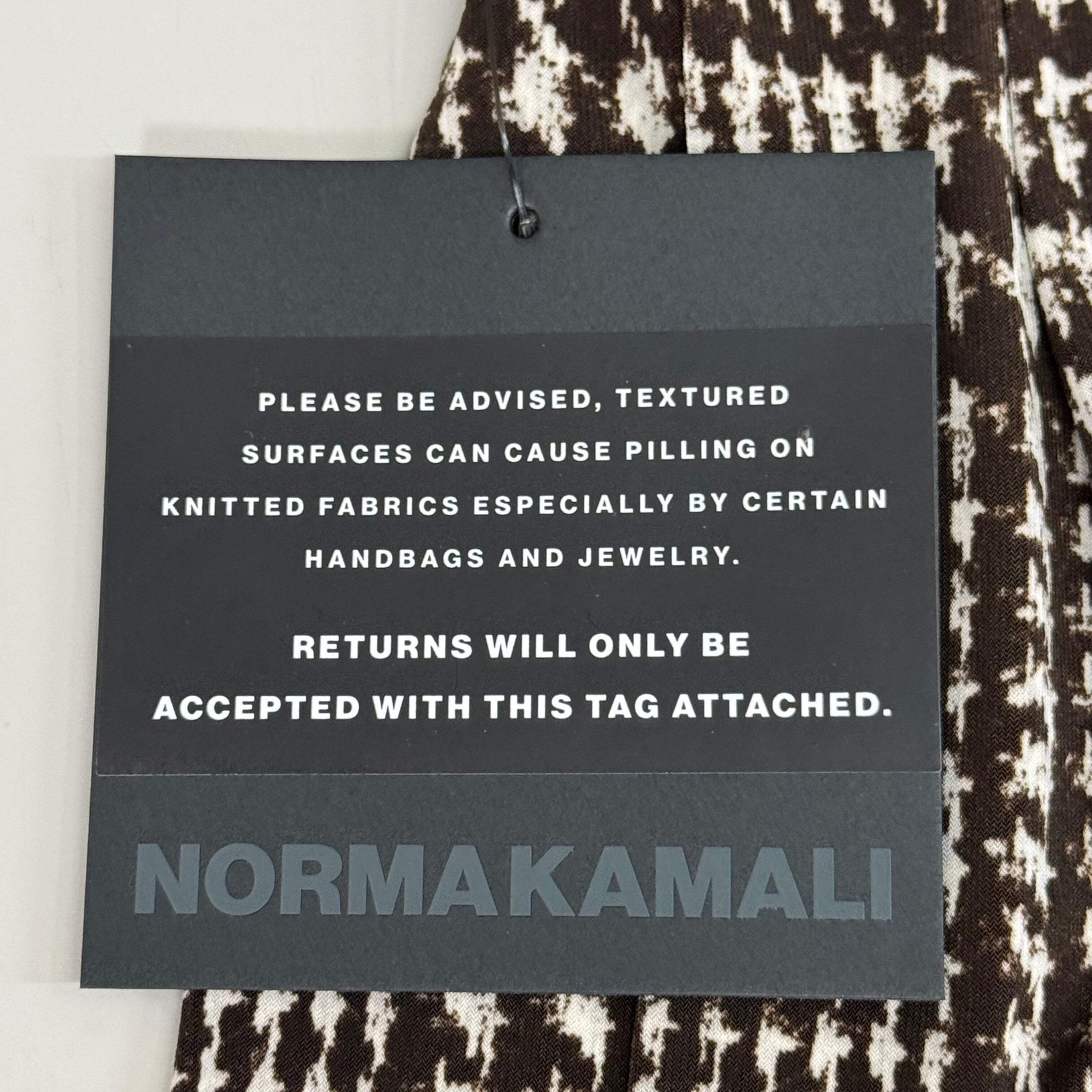 NORMA KAMALI Silky Jersey Pleated Micro Skirt Unlined Womens Sz XS/29 Chocolate