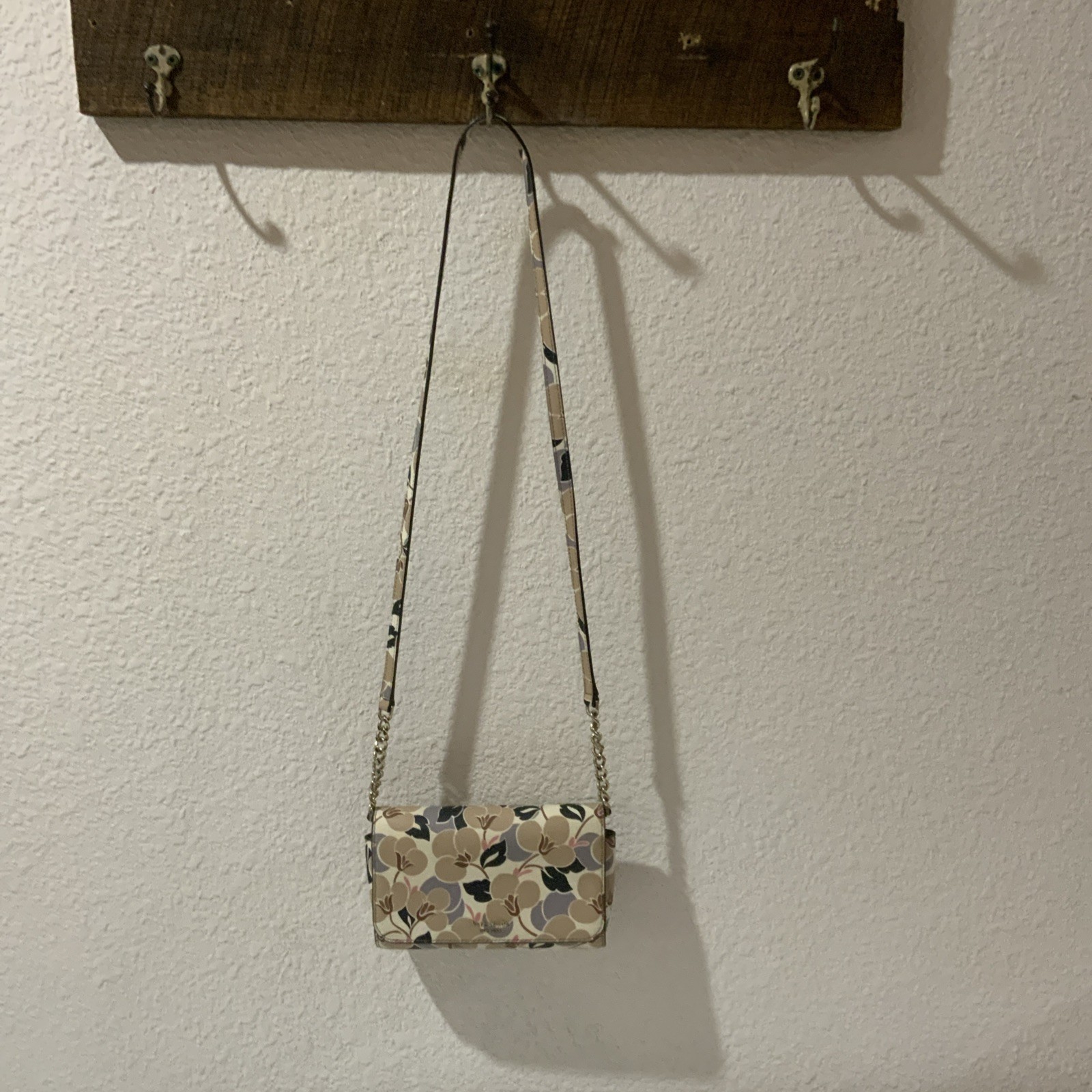 Original Kate Spade Cream And Black Crossbody Bag