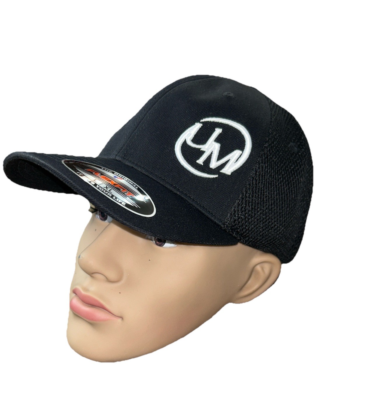 Flexfit UM Hat Ballcap Baseball Hat L-XL Black Fitted