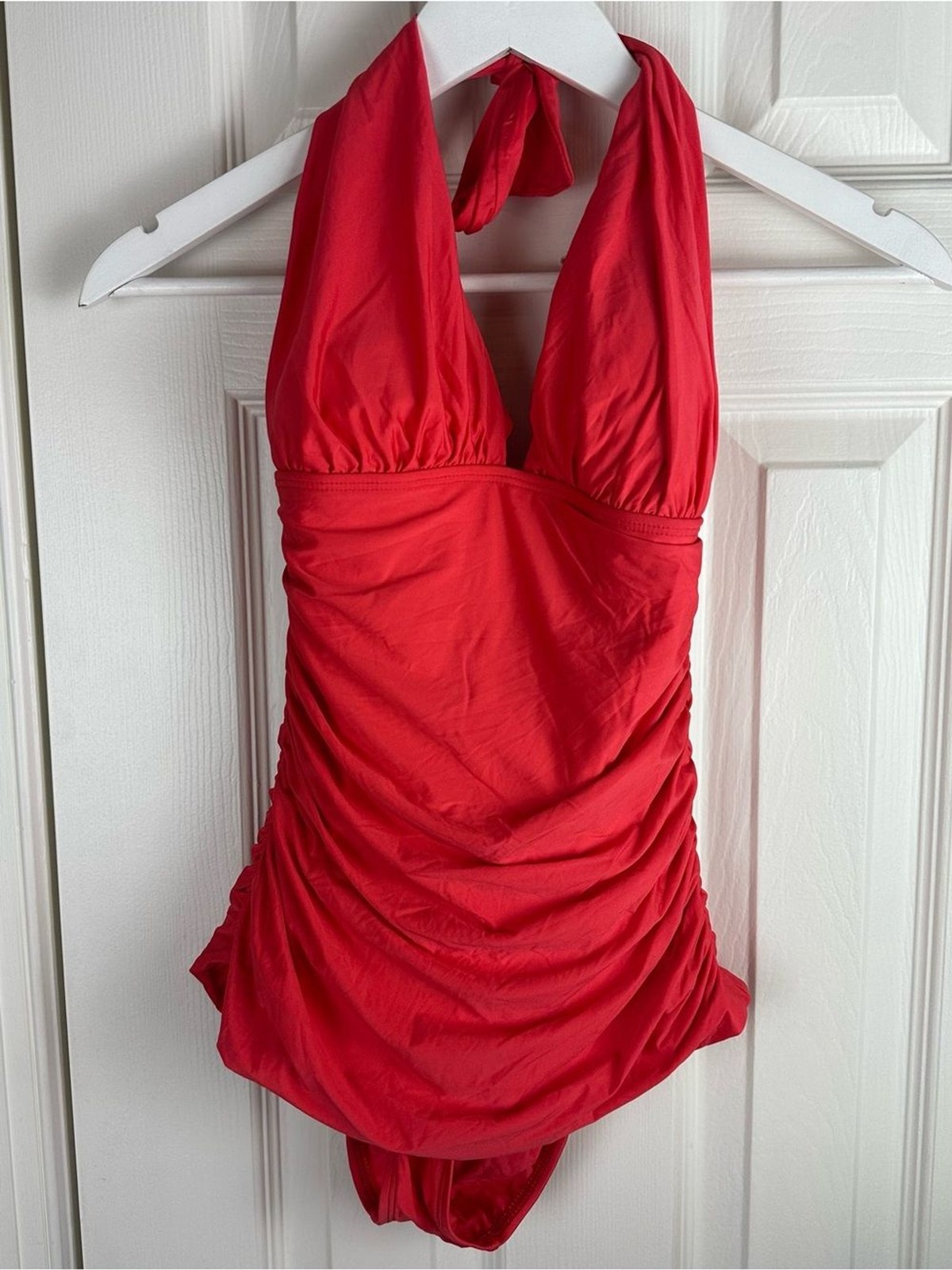 St. John Halter One-Piece Swimsuit