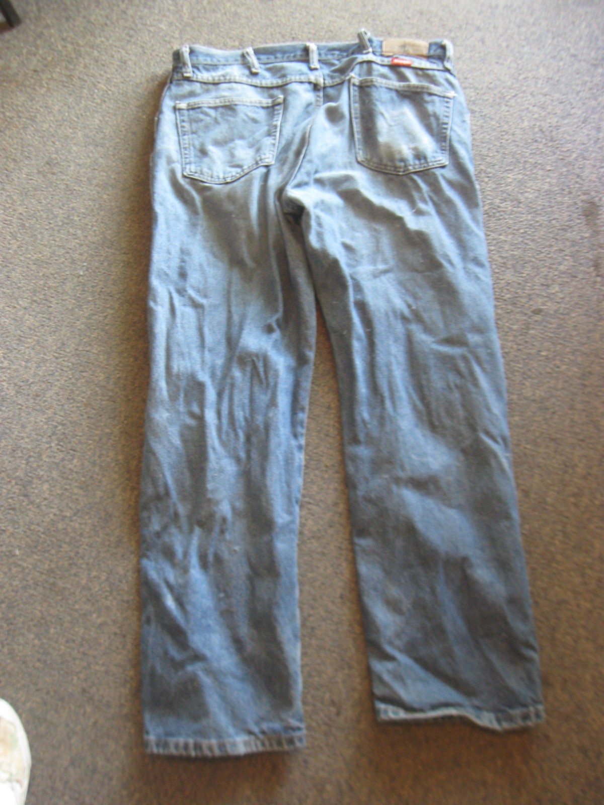 Distressed, Ripped, Torn Men’s Wrangler Jeans-36×30