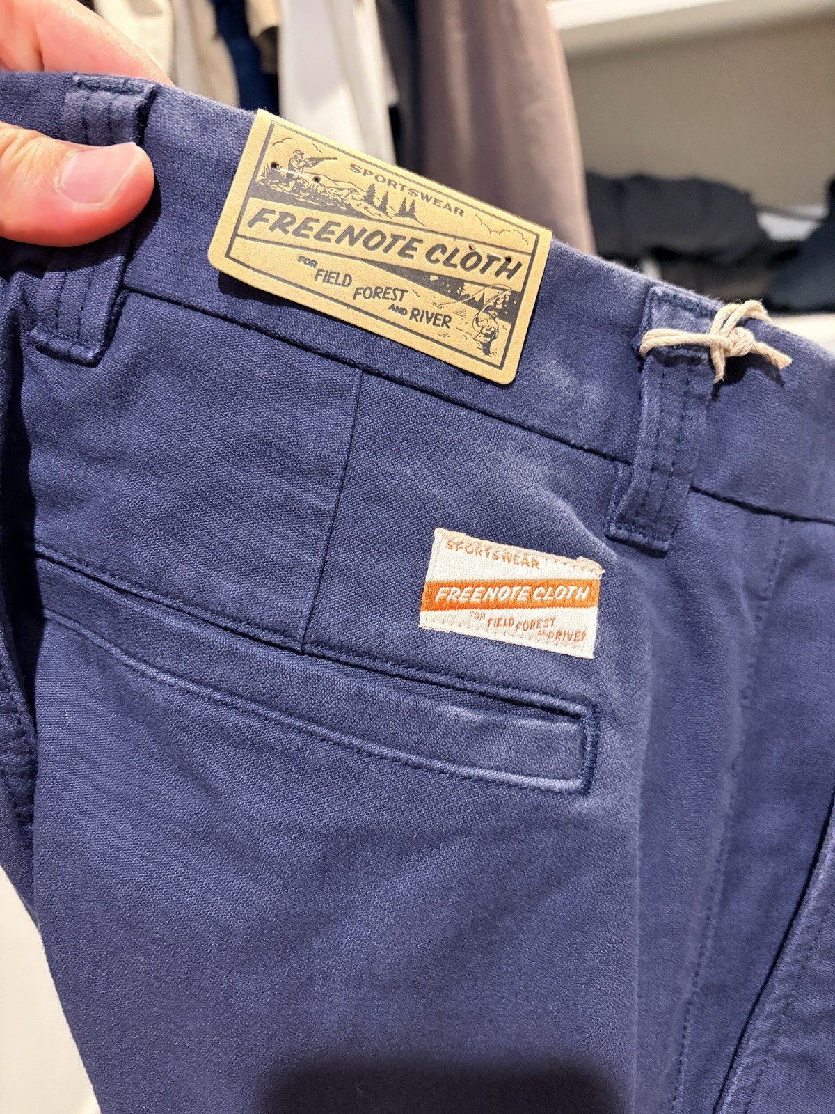 Freenote Cloth Deck Pants Size 30