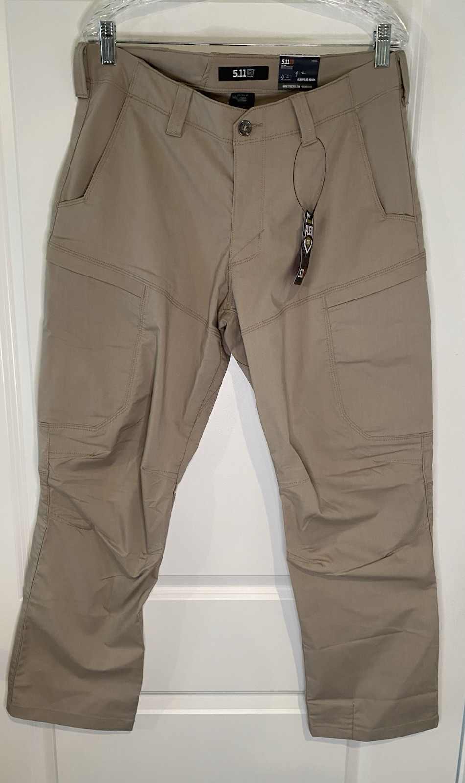 5.11 Tactical Men’s Apex Flex-Tac Khaki Cargo Pants 36×30 *NWT*