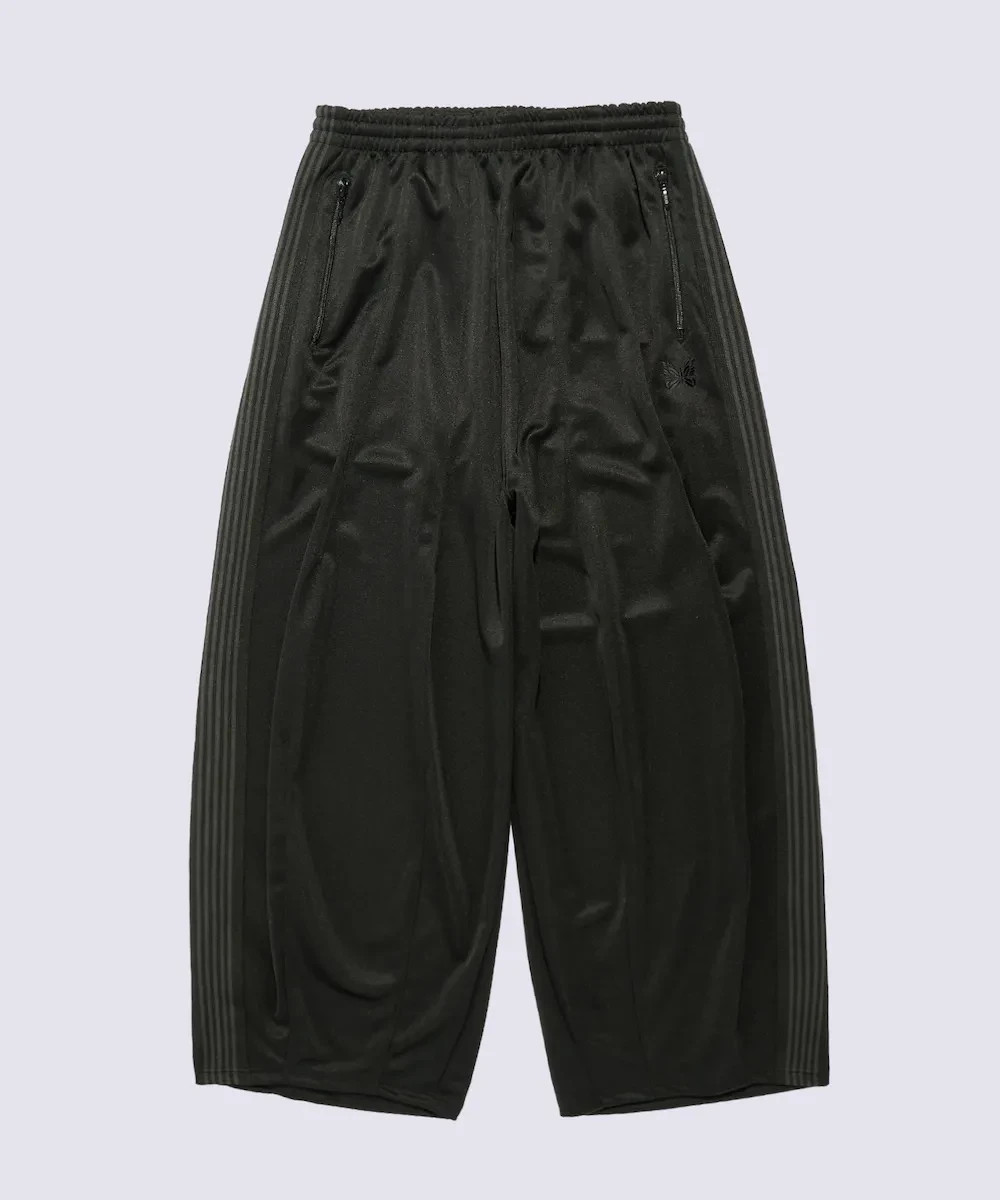 Needles Studious exclusive H.D. Track Poly Smooth Black×grey new from Japan