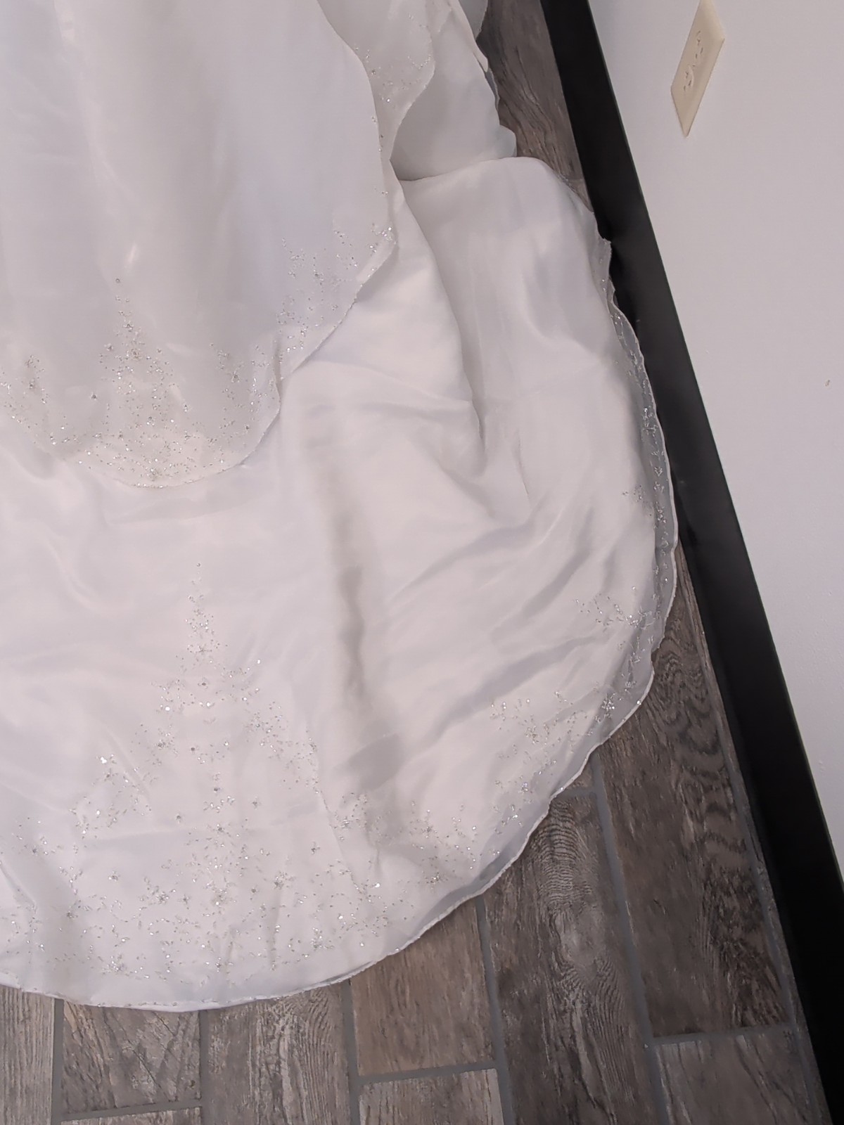 morilee Mori Lee by Madeline Gardner Strapless Tiered Wedding Dress Prom Gown 20