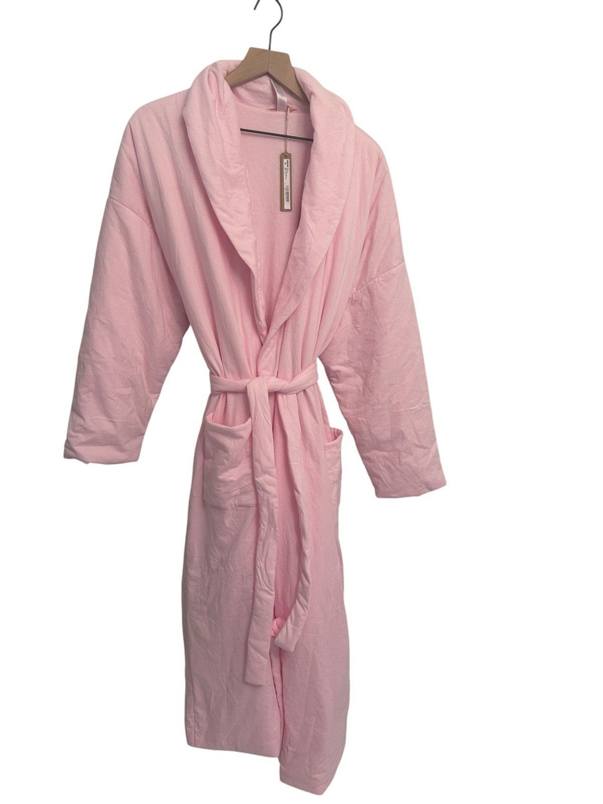 Skims Duvet Long Robe LS-LST-9997W Cherry Blossom Size L/XL New Authentic