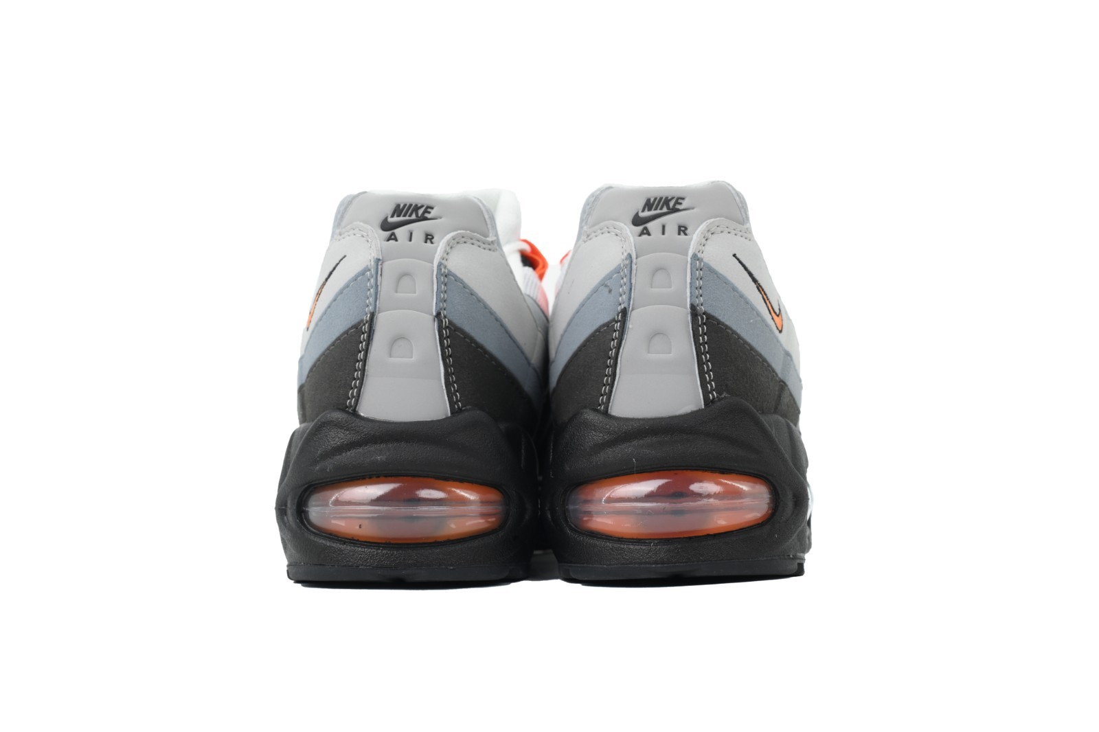 Nike Air Max 95 Orange Grey Black Men’s Casual Running Sneakers