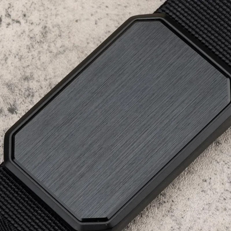 Men’s Stretch Belt Quick Release Belt Magnetic Buckle Elastic Webbing Outdoor