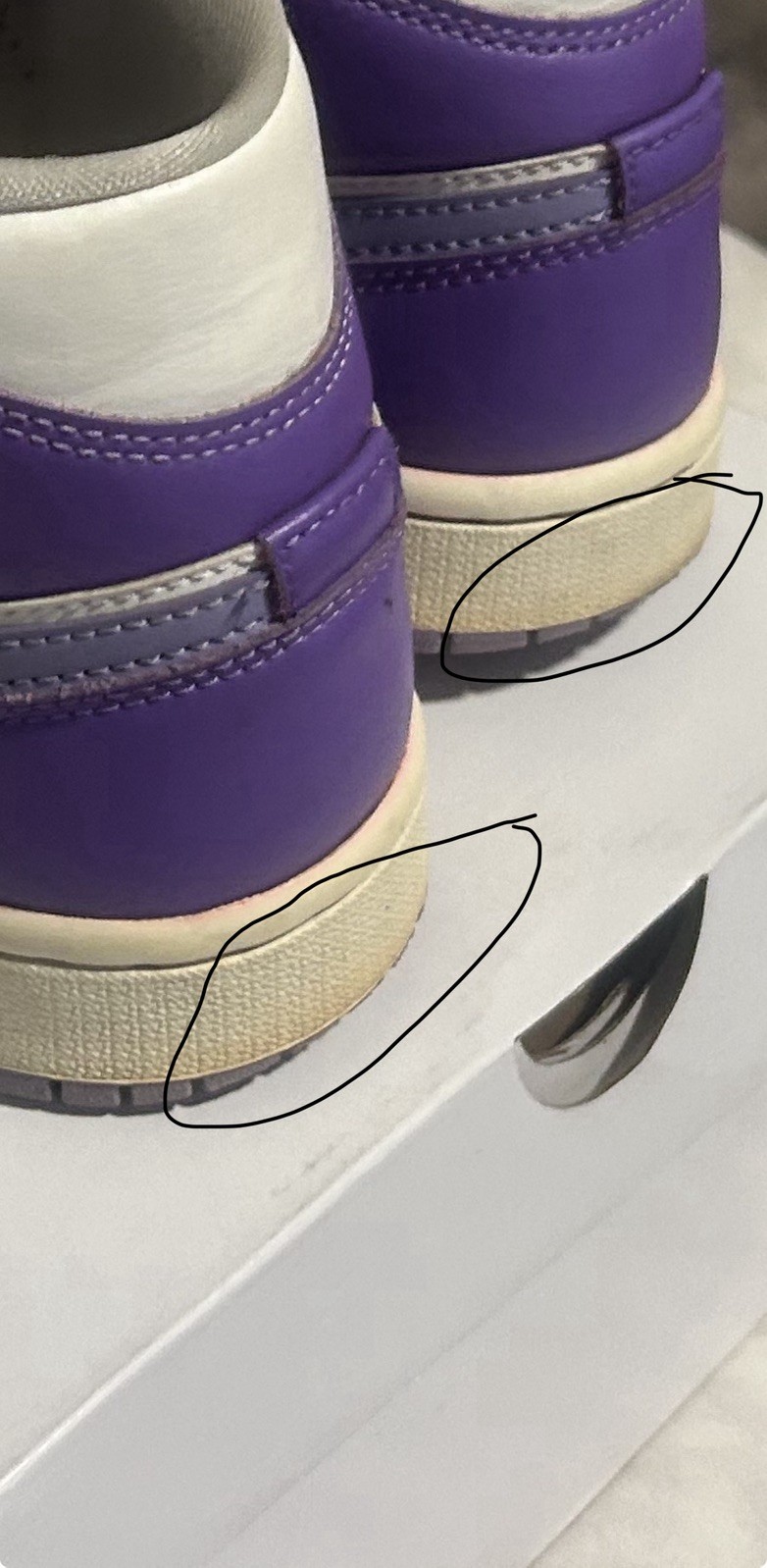 WMNS Air Jordan 1 Mid Grape/Sky J L T Purple. Women’s 8.5
