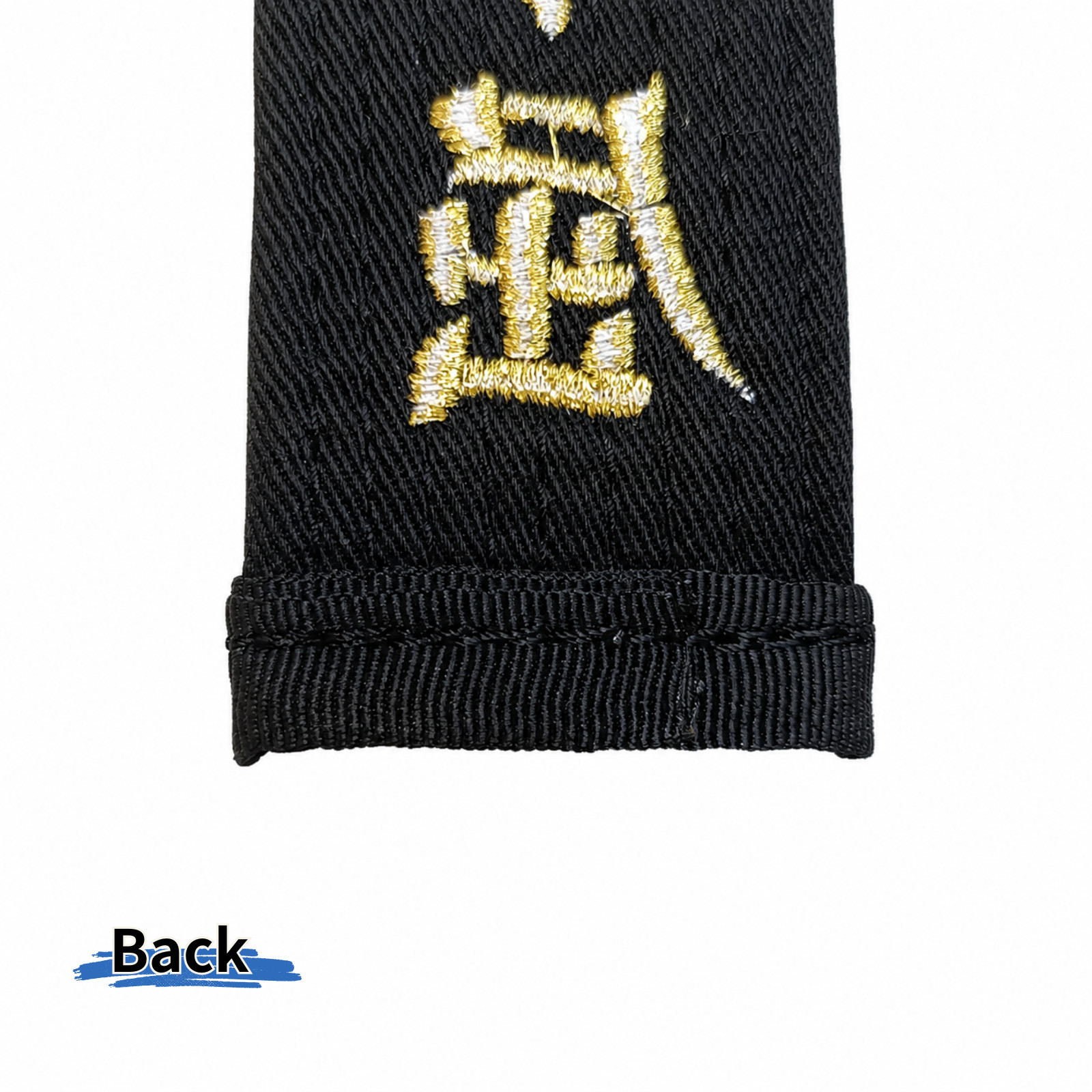 Custom Black Belt Keychain Personalized Kanji Karate Judo Gift Made in Japan