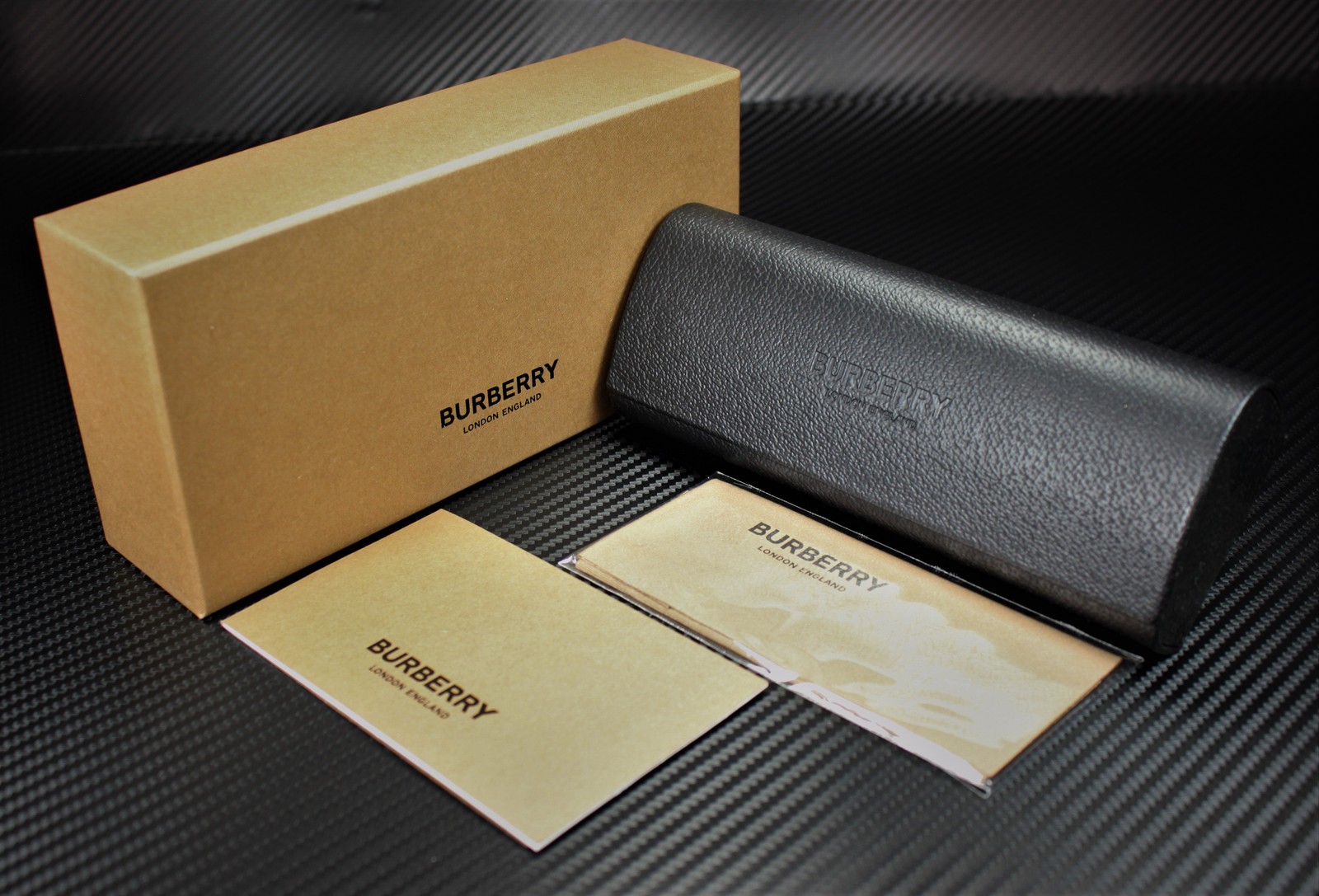 BURBERRY Eldon BE4349 300187 Black Dark Grey 51 mm Men’s Sunglasses