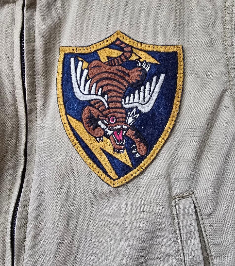 AVIREX Tankers Flying Tiger military Jacket Blouson Coat Men Size M Genuine