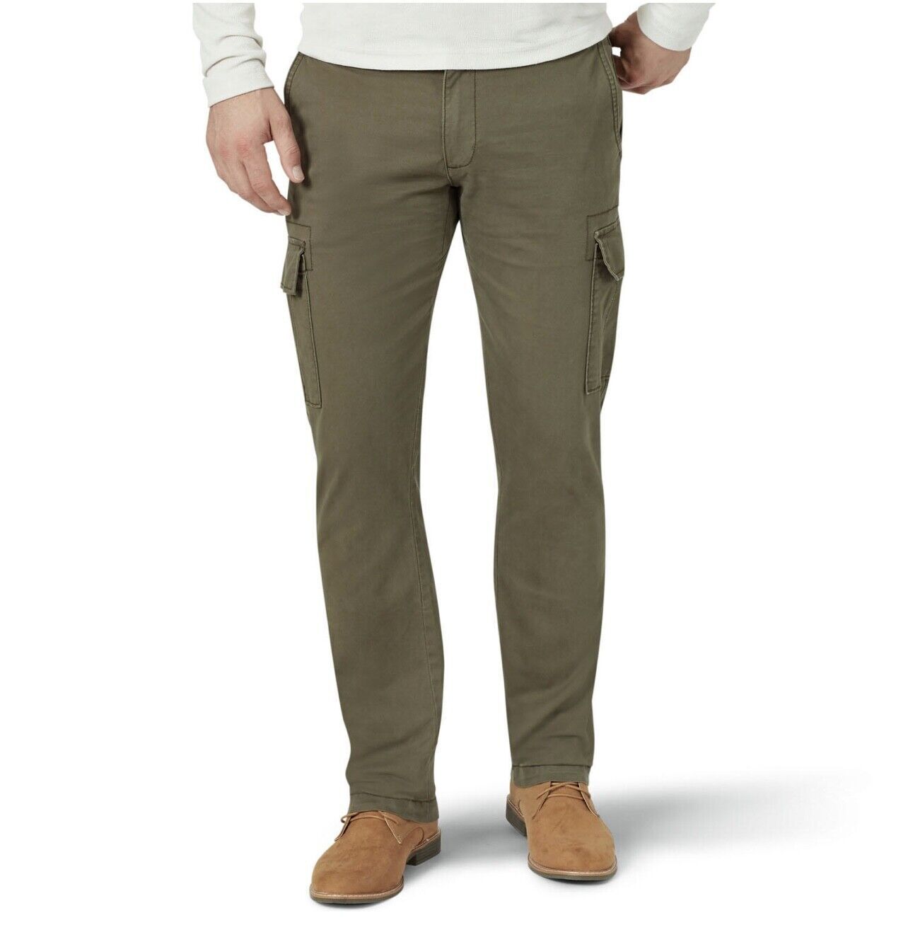 Lee Men’s Motion Stretch Regular Fit Straight Leg Cargo Pant – Size/Color Varies