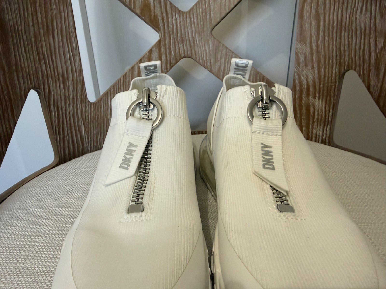 Brand New DKNY White sneakers